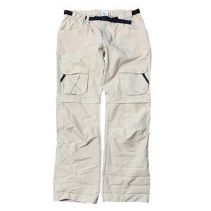 Magellan Size 4 Pants Outdoor Cargo Convertible Low Rise Beige Stretch Women's